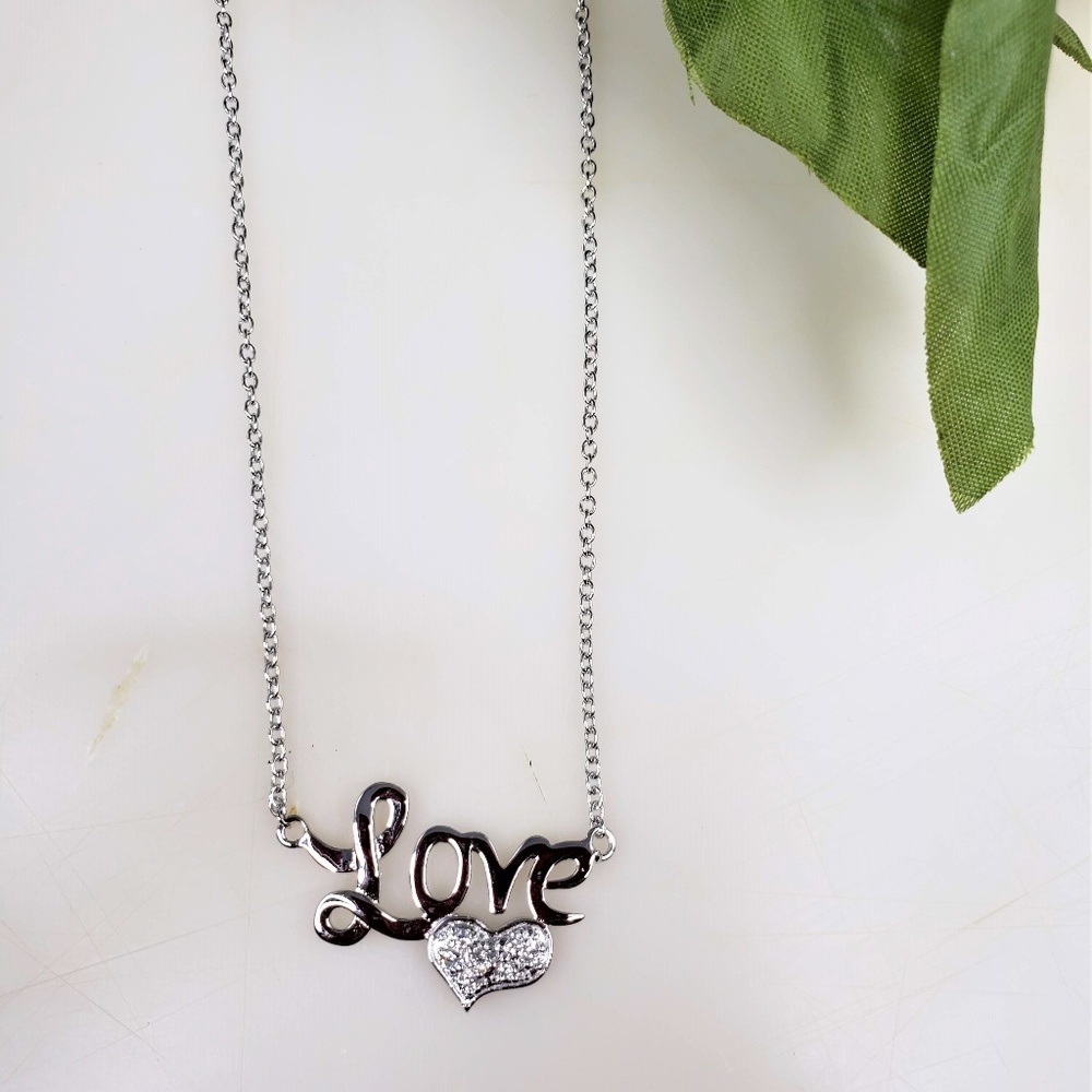 925 sterling love necklace